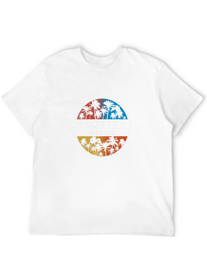 Yucatan Mexico Palm Tree Graphic T-Shirt