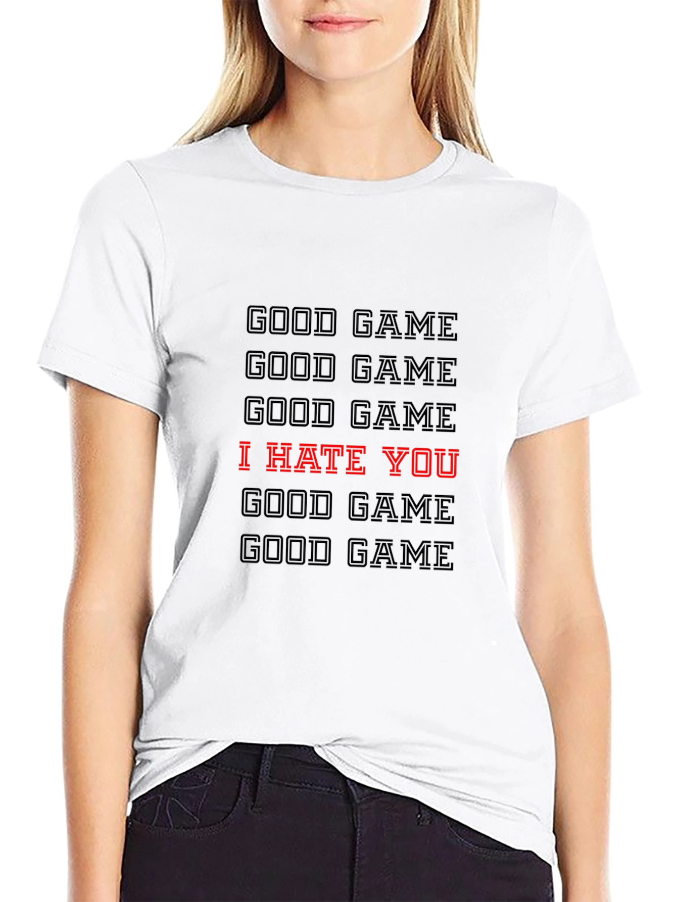 Good Game I Hate You Graphic T-Shirt