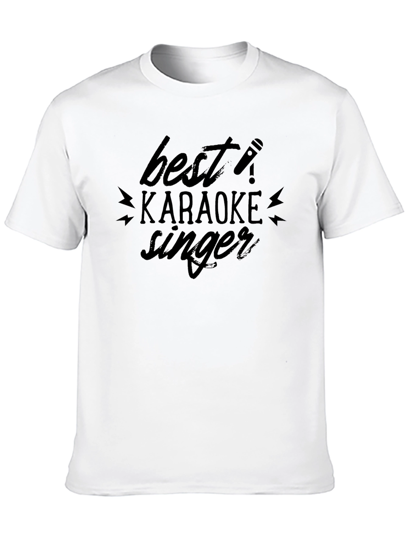 Best Karaoke Singer Black Graphic Tee