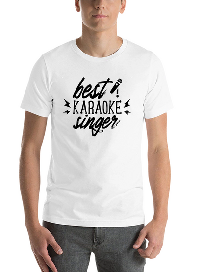 Best Karaoke Singer Black Graphic Tee