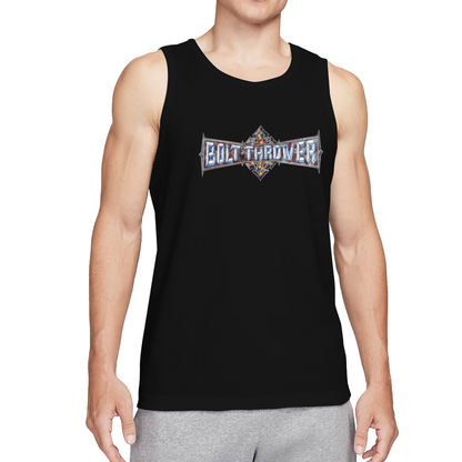 Vintage Bolt Thrower Death Metal Band Logo Men Vest