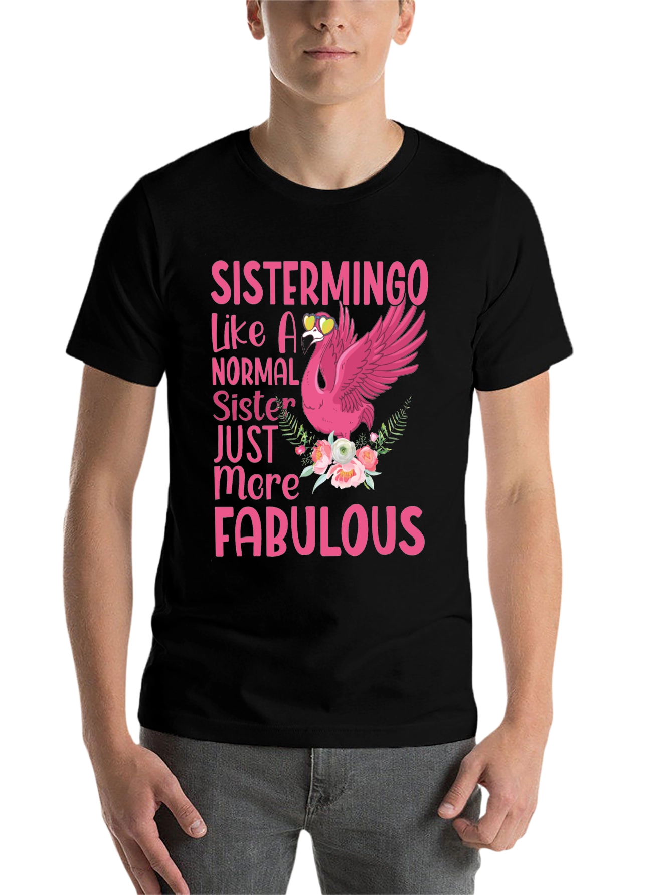 Sistermingo Fabulous Sister Graphic Tee