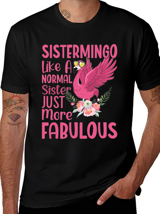 Sistermingo Fabulous Sister Graphic Tee