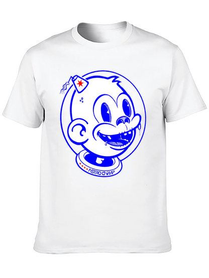 Astro Chimp Graphic Tee - Retro Style