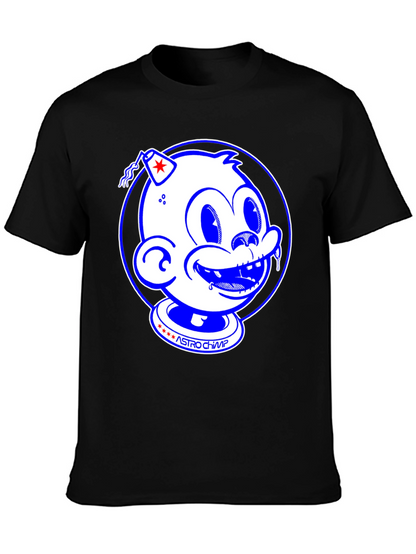 Astro Chimp Graphic Tee - Retro Style