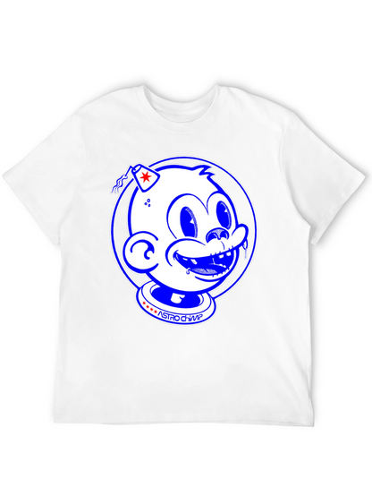 Astro Chimp Graphic Tee - Retro Style