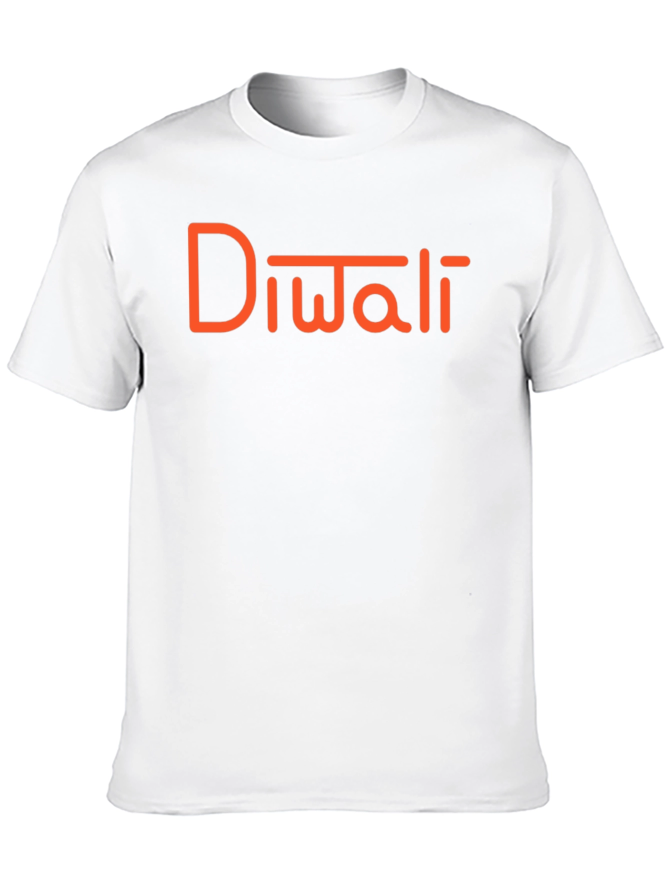 Diwali Graphic Tee - Black Cotton Holiday Shirt
