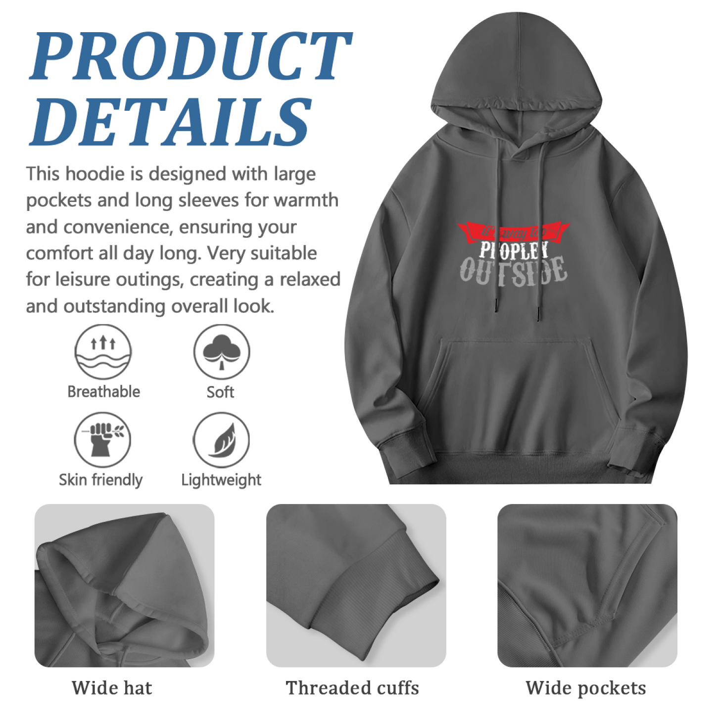 Classic PlayStation Buttons Game Graphic Hoodie, Men Comfort Street Sweatshirt