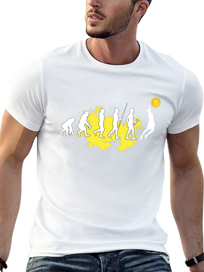 Bitcoin Evolution Black T-Shirt
