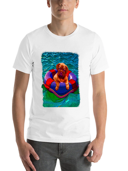 Puppy in Lifebuoy Graphic Tee
