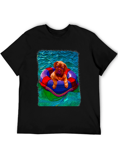 Puppy in Lifebuoy Graphic Tee