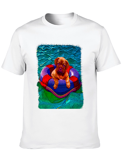 Puppy in Lifebuoy Graphic Tee