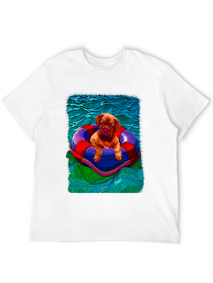 Puppy in Lifebuoy Graphic Tee