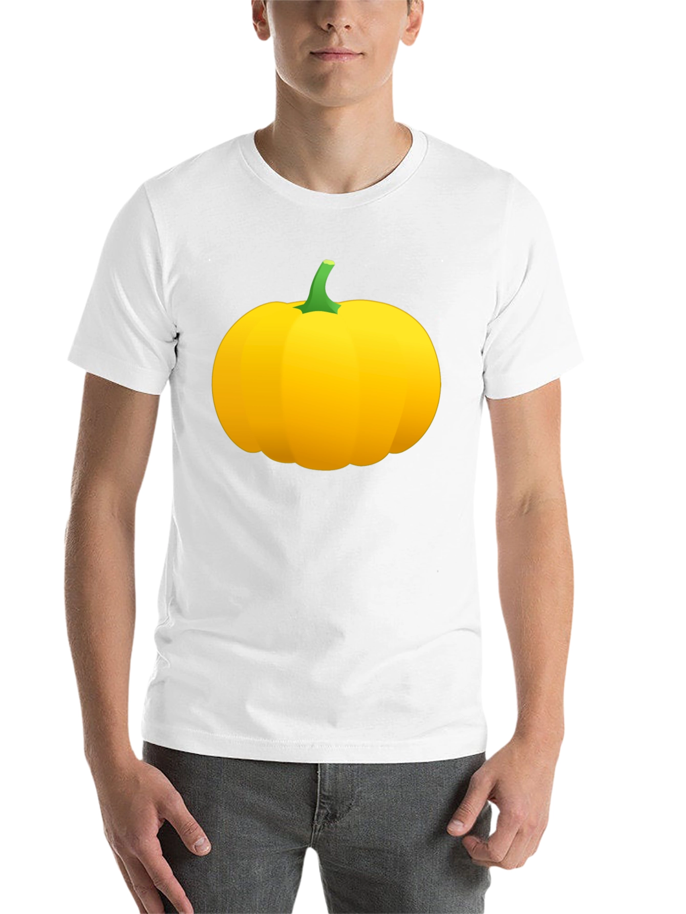 Pumpkin Graphic Tee - Fall Season Apparel