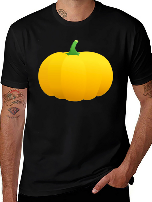 Pumpkin Graphic Tee - Fall Season Apparel