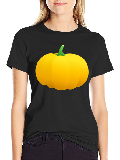 Pumpkin Graphic Tee - Fall Season Apparel