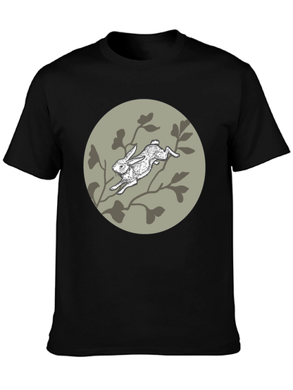 Rabbit T-Shirt - Artistic Graphic Tee