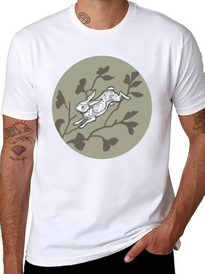 Rabbit T-Shirt - Artistic Graphic Tee