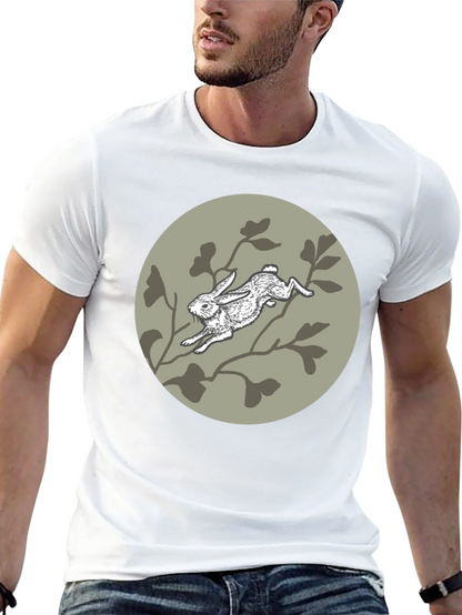 Rabbit T-Shirt - Artistic Graphic Tee