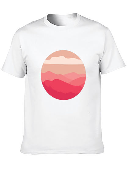 Mountain View Graphic Tee - Soft Cotton Blend