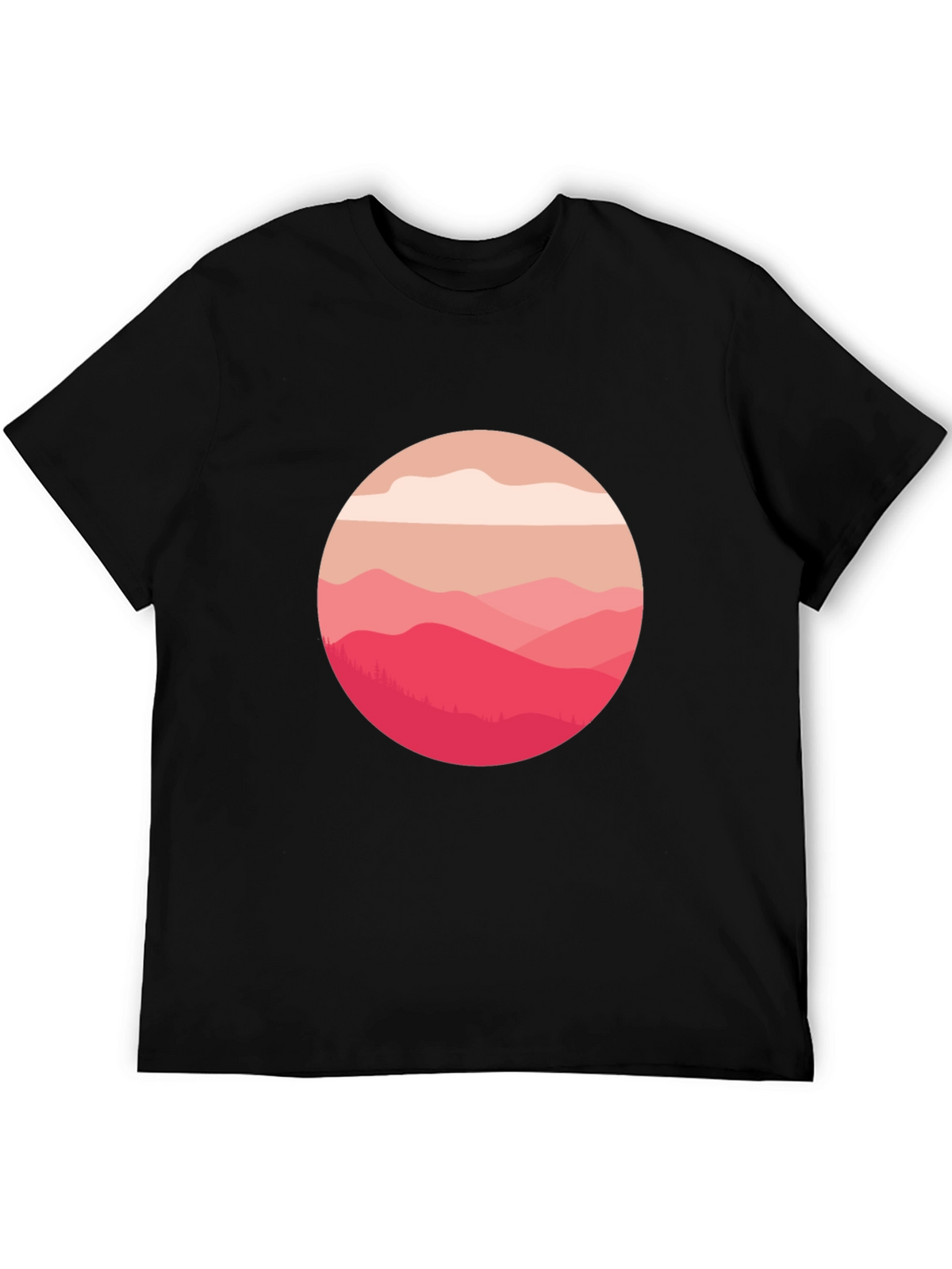 Mountain View Graphic Tee - Soft Cotton Blend