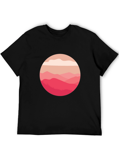 Mountain View Graphic Tee - Soft Cotton Blend