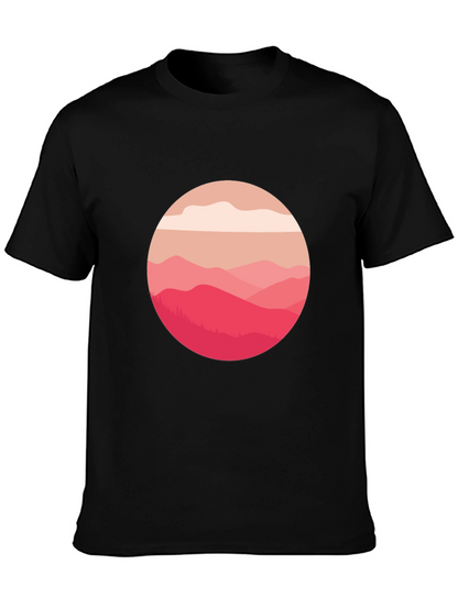 Mountain View Graphic Tee - Soft Cotton Blend
