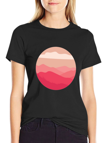 Mountain View Graphic Tee - Soft Cotton Blend