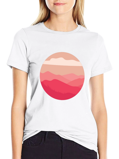Mountain View Graphic Tee - Soft Cotton Blend