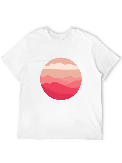 Mountain View Graphic Tee - Soft Cotton Blend