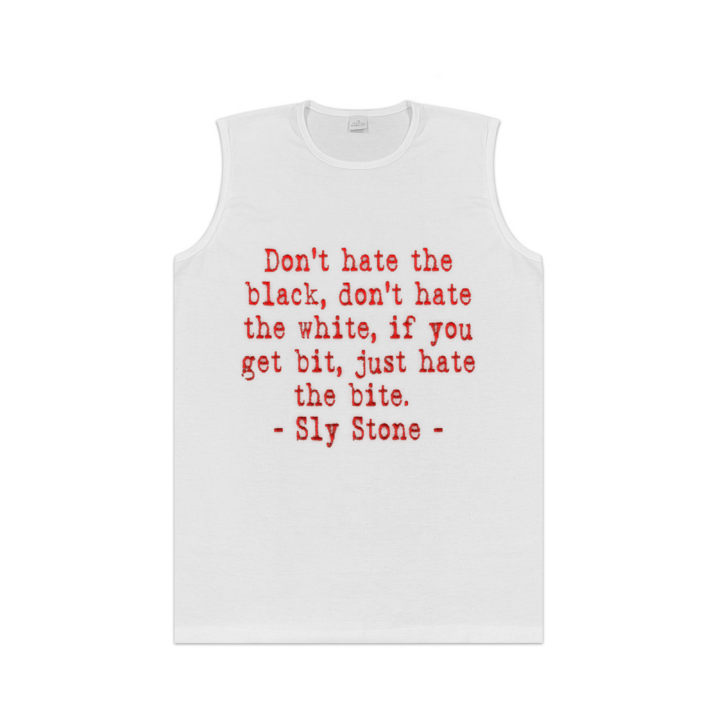 Sly Stone Classic Soul Music Quote Graphic Tank