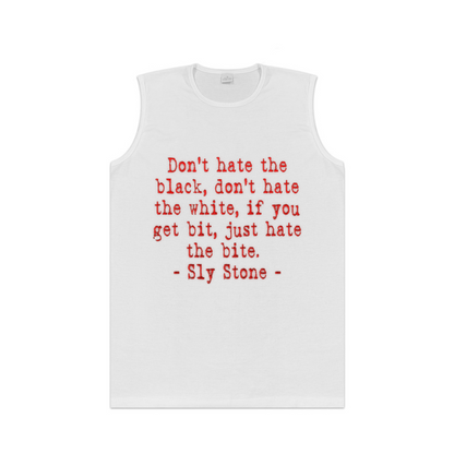 Sly Stone Classic Soul Music Quote Graphic Tank