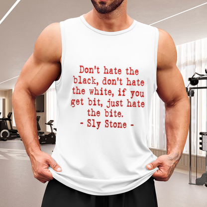 Sly Stone Classic Soul Music Quote Graphic Tank