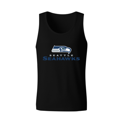 Seattle Seahawks NFL Football Team Logo Sport Fan Men Tank