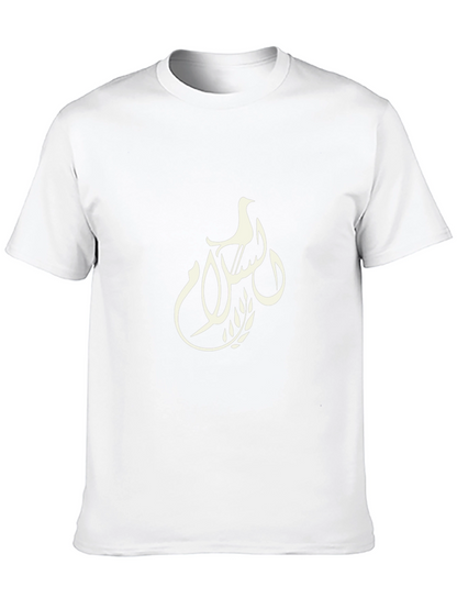 Peace Dove Graphic Tee - Black Unisex T-Shirt