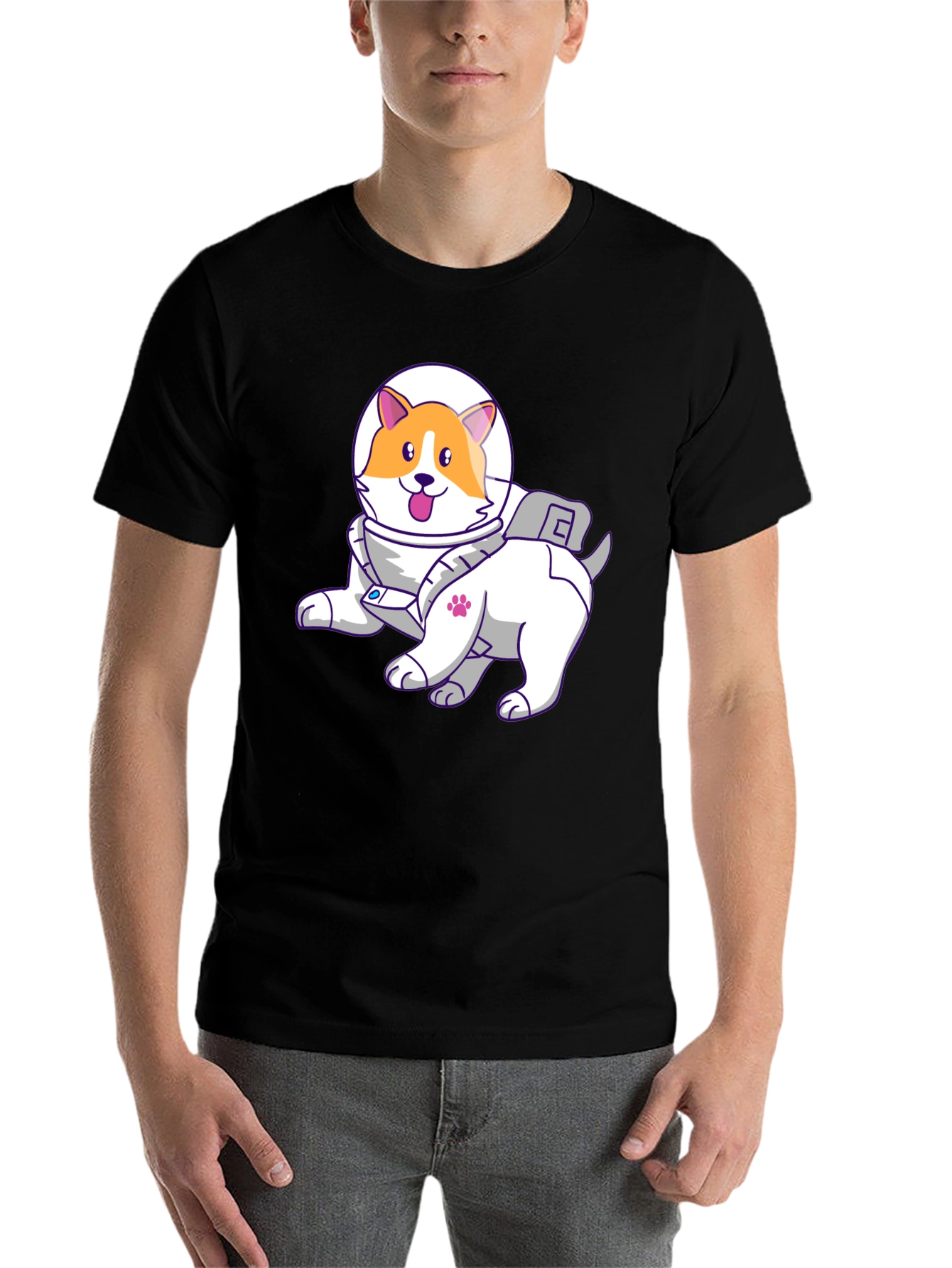 Dog Astronaut T-Shirt - Space Pup Tee
