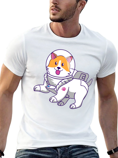 Dog Astronaut T-Shirt - Space Pup Tee