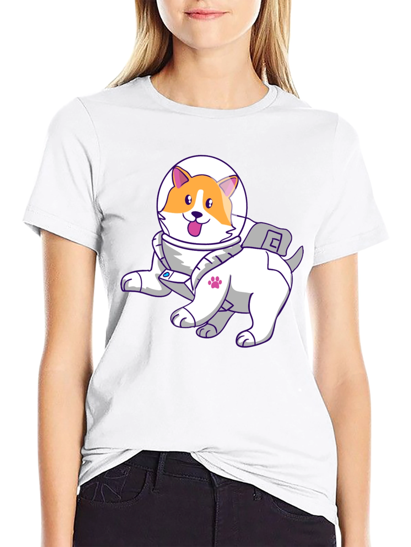 Dog Astronaut T-Shirt - Space Pup Tee