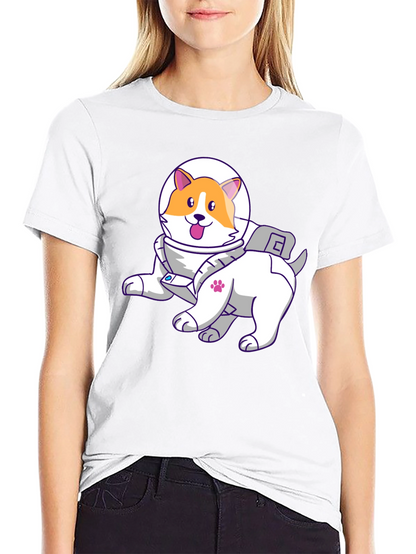 Dog Astronaut T-Shirt - Space Pup Tee