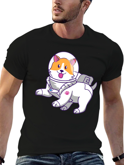 Dog Astronaut T-Shirt - Space Pup Tee