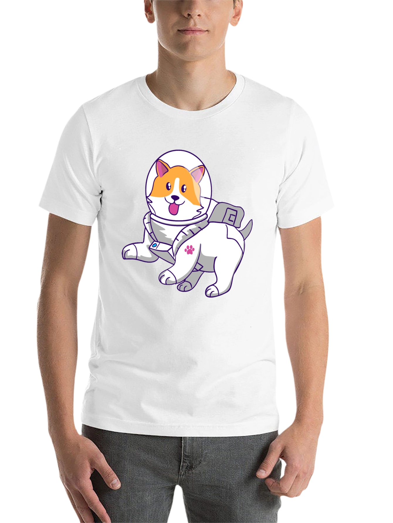 Dog Astronaut T-Shirt - Space Pup Tee