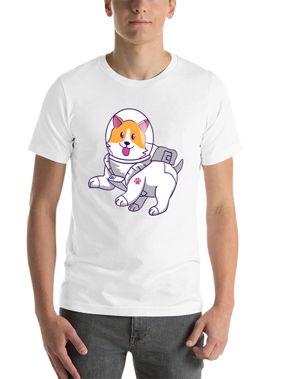 Dog Astronaut T-Shirt - Space Pup Tee