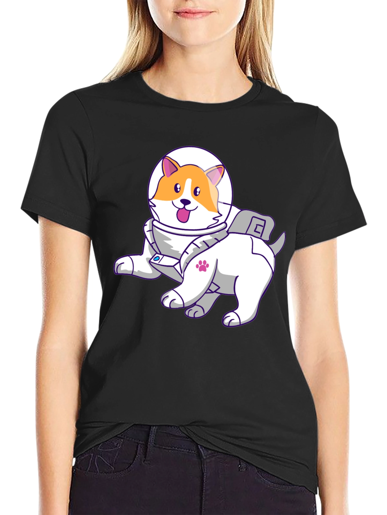 Dog Astronaut T-Shirt - Space Pup Tee