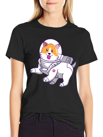 Dog Astronaut T-Shirt - Space Pup Tee