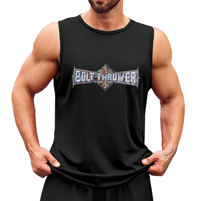 Vintage Bolt Thrower Death Metal Band Logo Men Tank Top