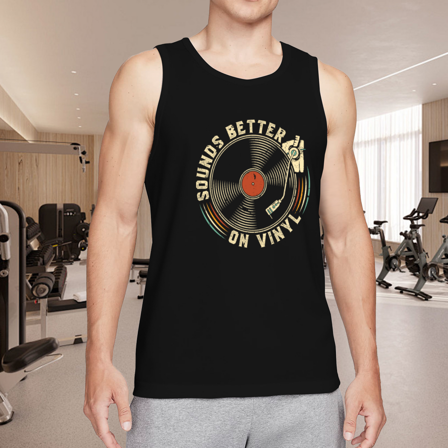 Retro Vinyl Record Sounds Better On Vinyl Music Tank
