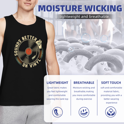 Retro Vinyl Record Sounds Better On Vinyl Music Tank