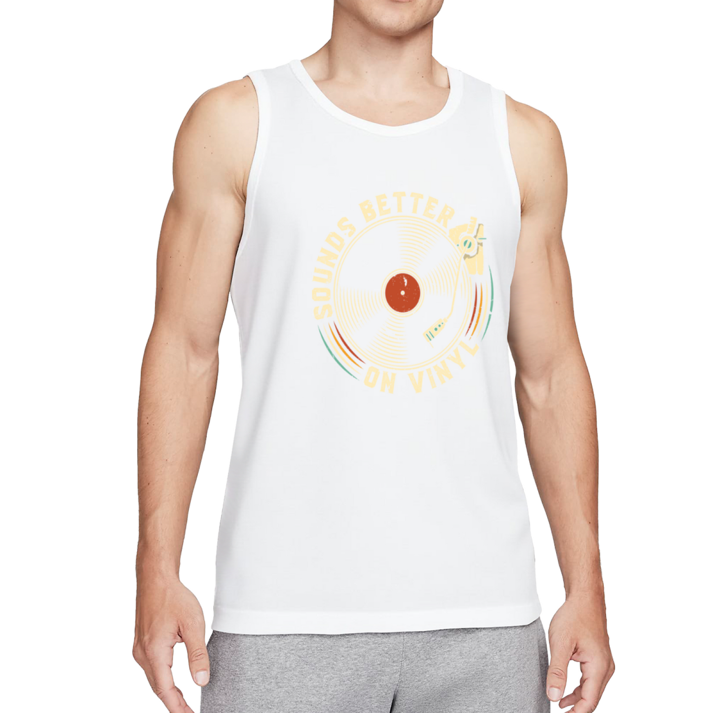 Retro Vinyl Record Sounds Better On Vinyl Music Tank