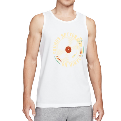 Retro Vinyl Record Sounds Better On Vinyl Music Tank