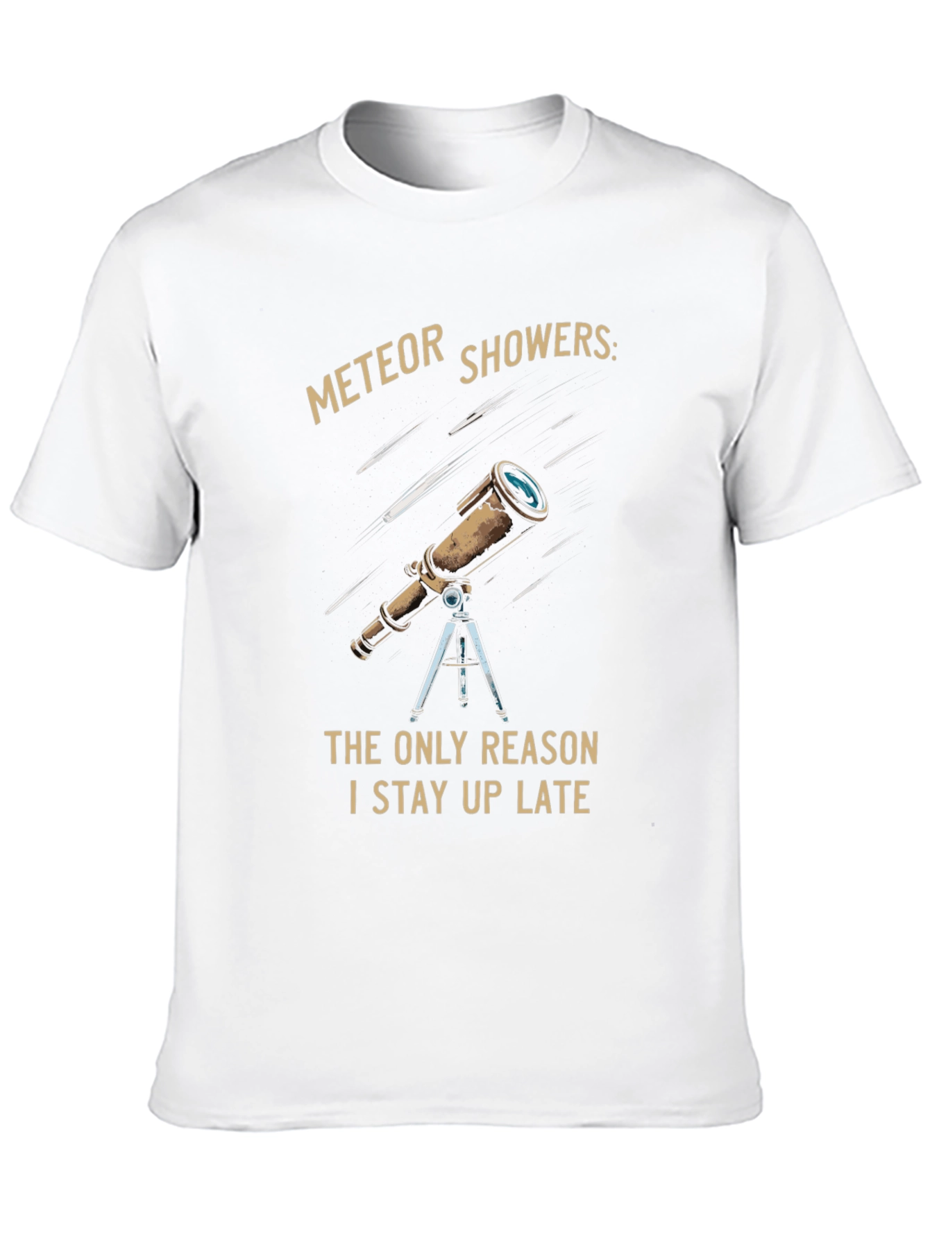 Meteor Showers T-Shirt: Stay Up Late!